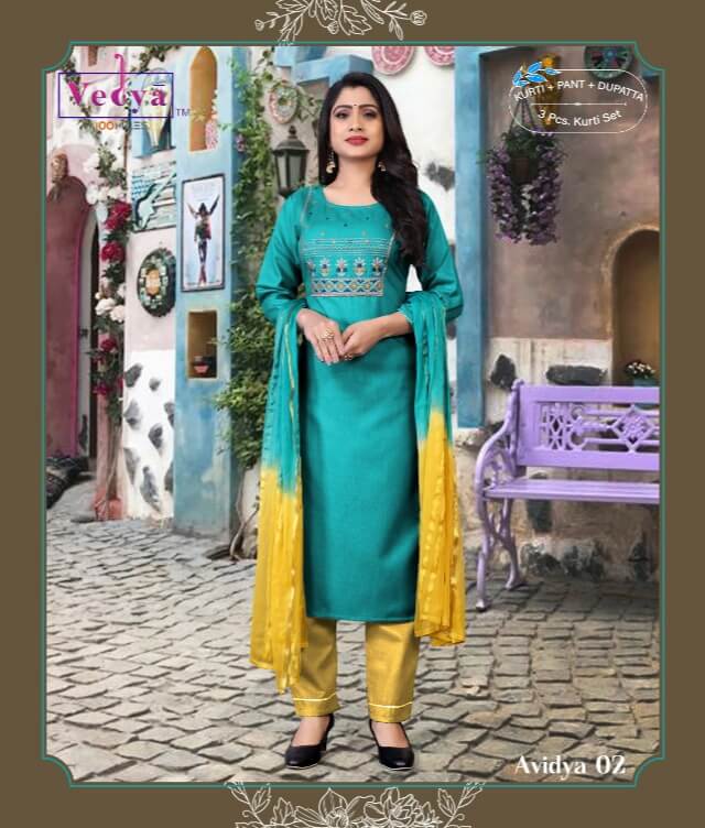 Vedya Avidya Readymade Dress Catalog In Wholesale Price. Purchase Full Catalog of Vedya Avidya in Wholesale Price Online