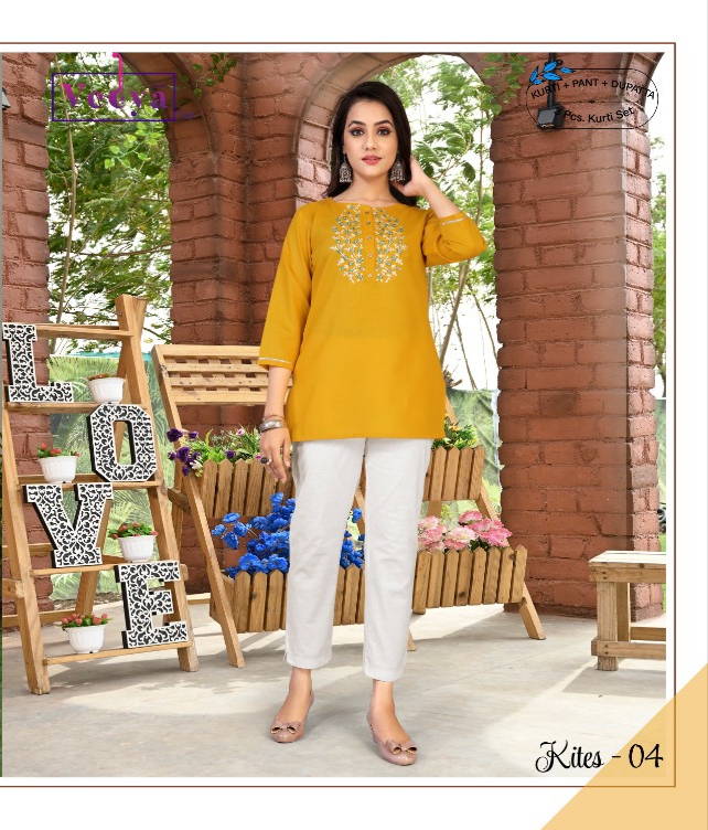 Vedya Kites Tunics Top Wholesale Catalog. Purchase Full Catalog of Tunics Top In Wholesale Price Online