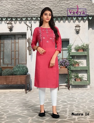 Vedya Sutra Kurta Wholesale Collection, Buy Full Catalog of Vedya Sutra Kurta At Wholesale Price