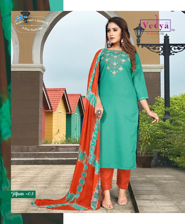 Vedya Tapas Readymade Dress Wholesale Catalog. Purchase Full Catalog of Readymade Dress In Wholesale Price Online