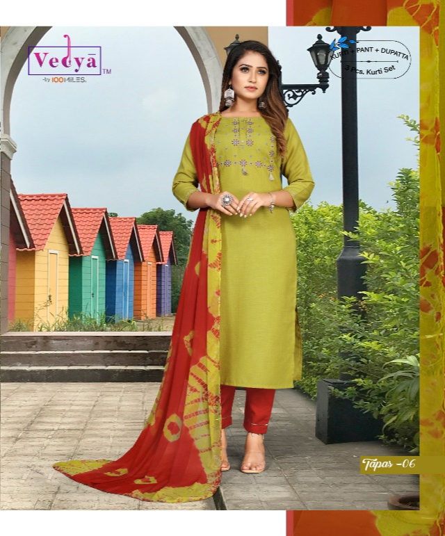 Vedya Tapas Readymade Dress Wholesale Catalog. Purchase Full Catalog of Readymade Dress In Wholesale Price Online