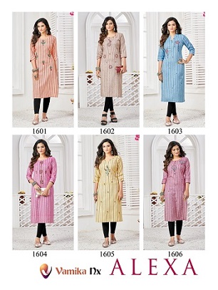 Vamika Nx Alexa Cotton Kurtis Wholesale Catalog, Buy Full Catalog of Vamika Nx Alexa Cotton Kurtis At Wholesale Price