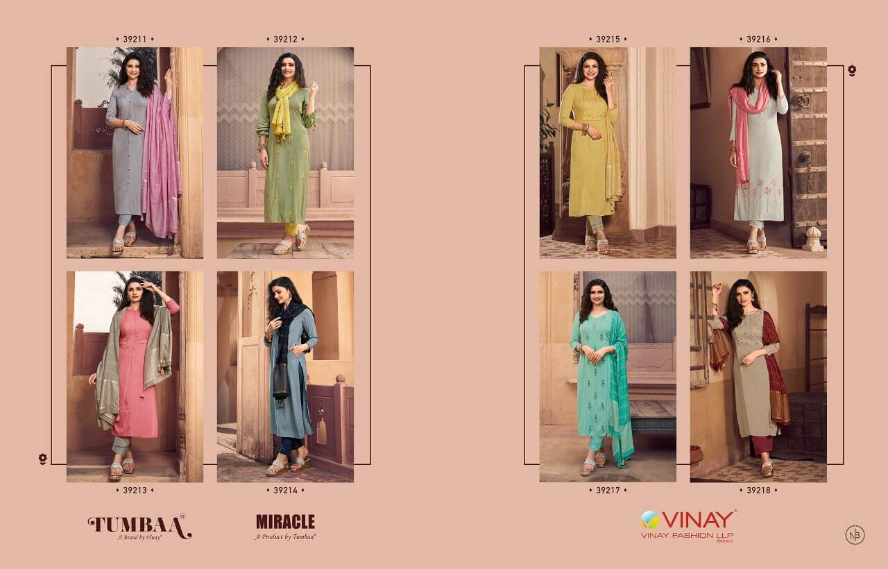 Vinay Tumbaa Miracle Readymade Dress Wholesale Collection