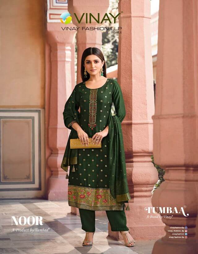 Vinay Tumbaa Noor Kurti Pant Dupatta Set Catalog In Wholesale Rate, Purchase Full Catalog of Vinay Tumbaa Noor In Wholesale Price Online