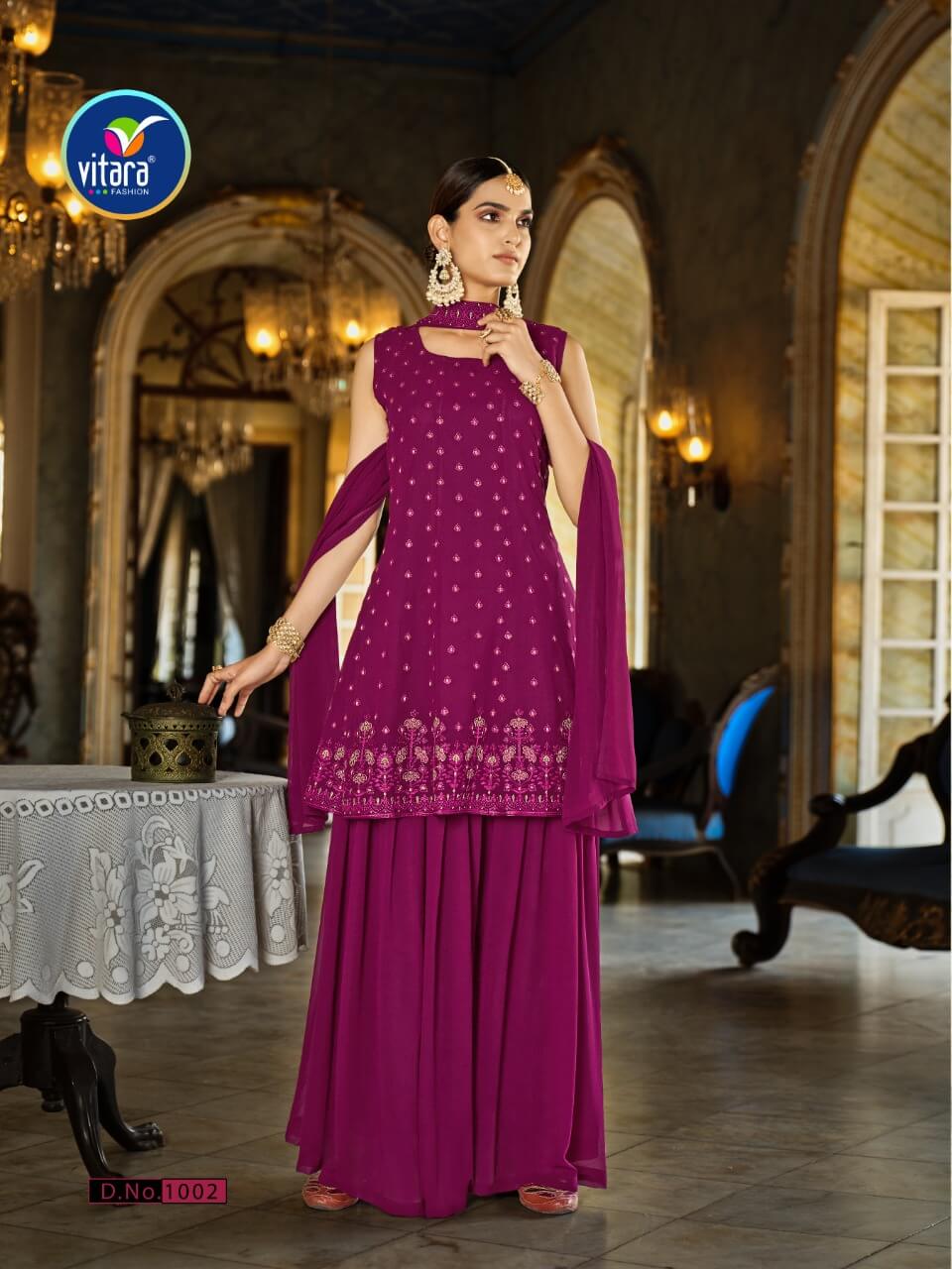 Vitara Lenora Party Wear Dress Catalog In Wholesale Price. Purchase Full Catalog of Vitara Lenora In Wholesale Price Online