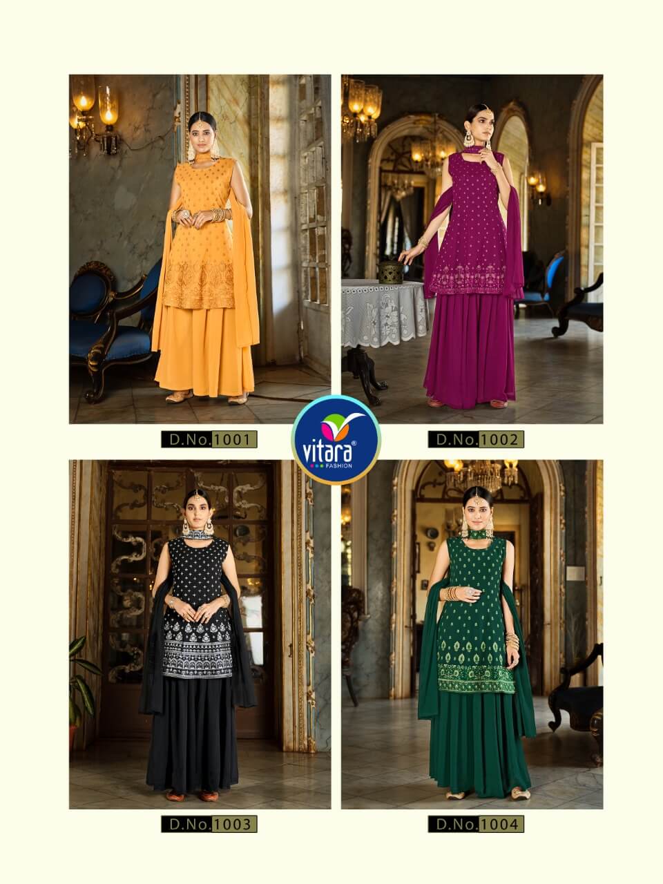 Vitara Lenora Party Wear Dress Catalog In Wholesale Price. Purchase Full Catalog of Vitara Lenora In Wholesale Price Online