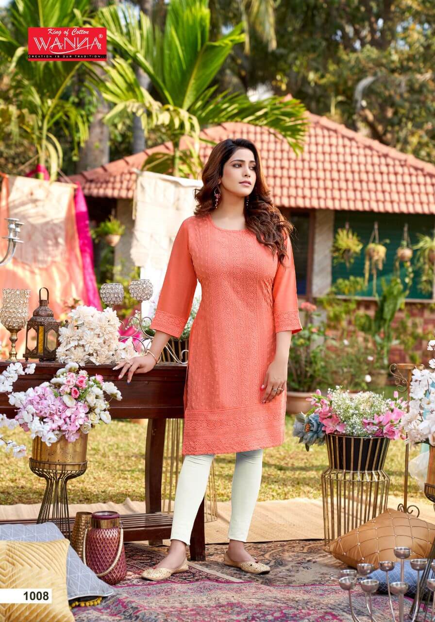 Wanna Bariki Vol 2 Rayon Chiken Work Kurti Wholesaler Catalog, Buy Full Catalog of Wanna Bariki Vol 2 Rayon Chiken Work Kurti At Wholesale Price