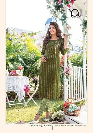 Wanna Blossom 2 Kurti Pant Wholesale Catalog, Buy Full Catalog of Wanna Blossom 2 Kurti Pant At Wholesale Price