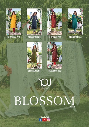 Wanna Blossom 2 Kurti Pant Wholesale Catalog, Buy Full Catalog of Wanna Blossom 2 Kurti Pant At Wholesale Price