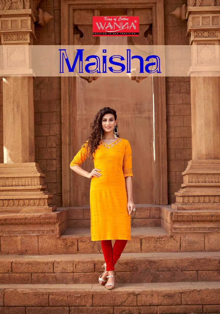 Wanna Maisha Rayon Kurtis Catalog In Wholesale Price. Purchase Full Catalog of Wanna Maisha In Wholesale Price Online