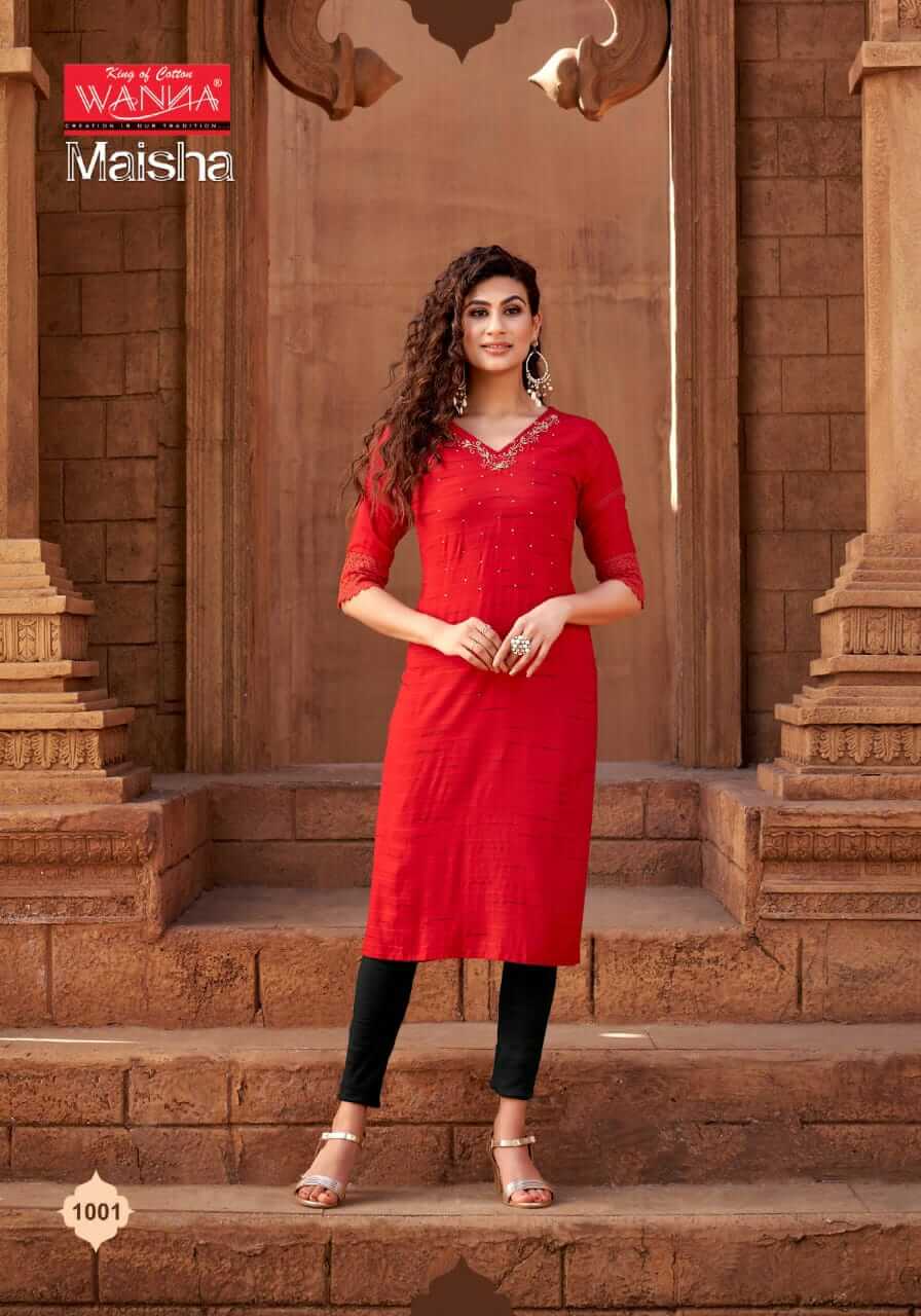 Wanna Maisha Rayon Kurtis Catalog In Wholesale Price. Purchase Full Catalog of Wanna Maisha In Wholesale Price Online