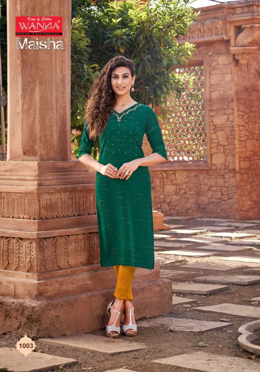 Wanna Maisha Rayon Kurtis Catalog In Wholesale Price. Purchase Full Catalog of Wanna Maisha In Wholesale Price Online