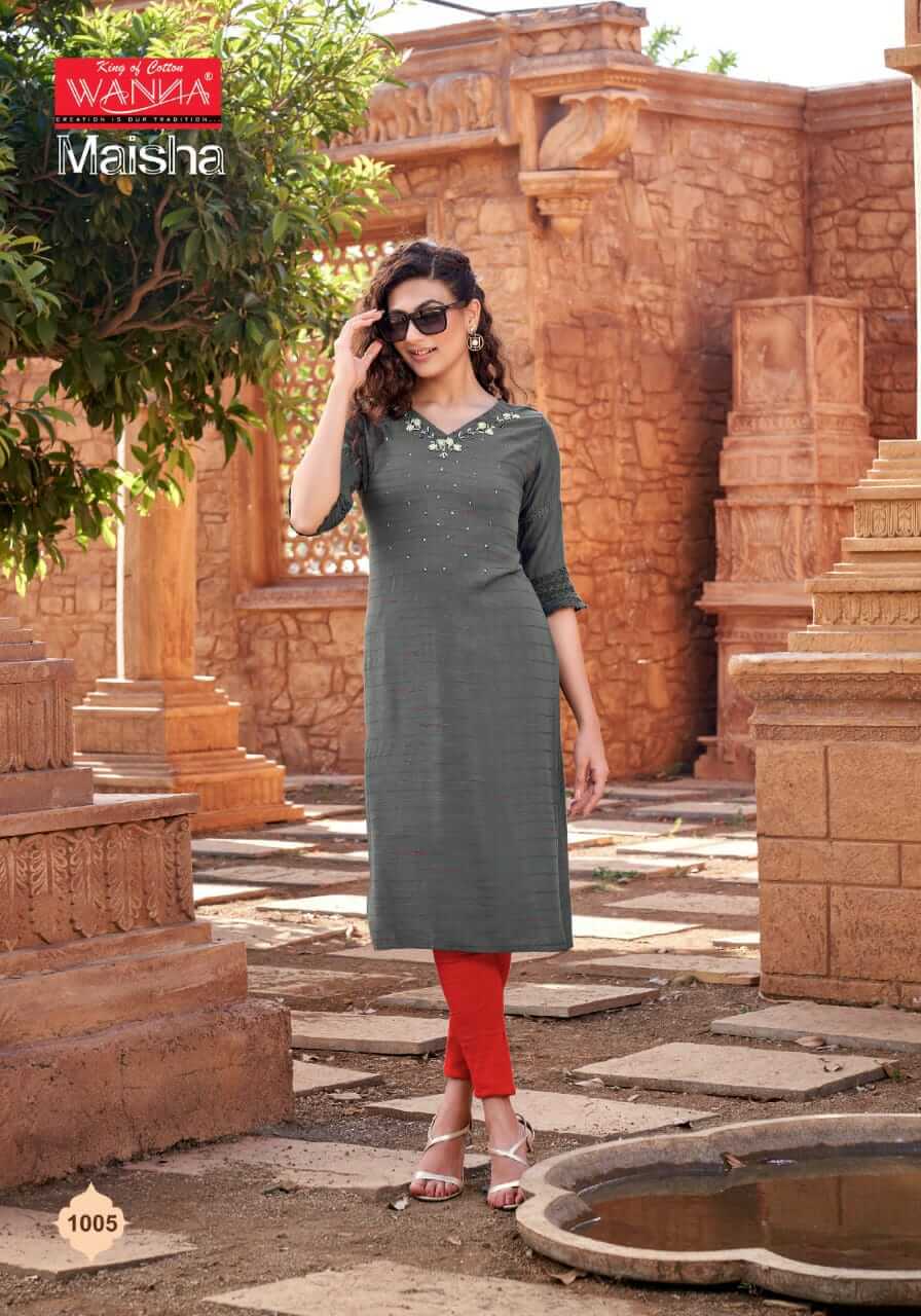 Wanna Maisha Rayon Kurtis Catalog In Wholesale Price. Purchase Full Catalog of Wanna Maisha In Wholesale Price Online