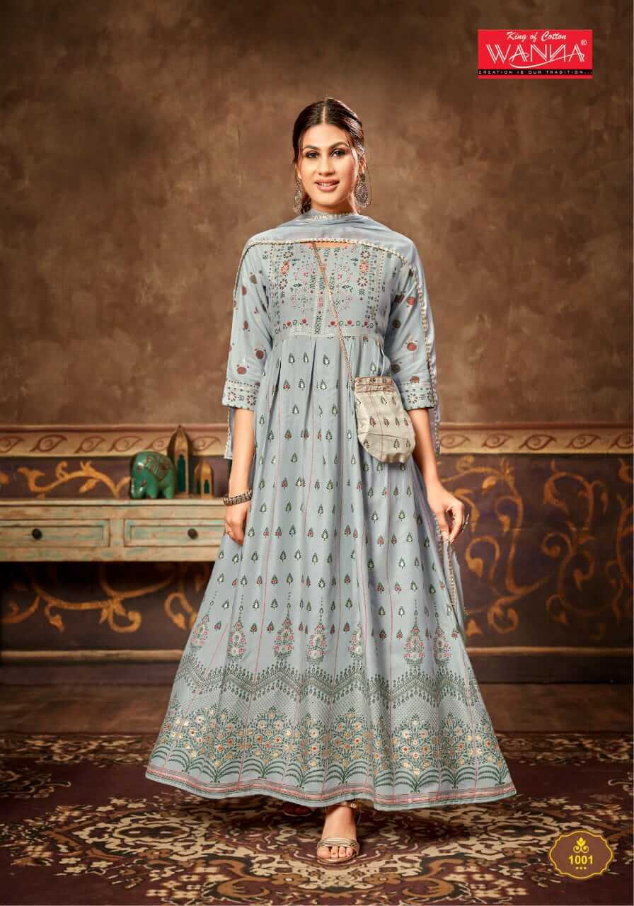 Wanna Pakeezah Vol 2 Party Wear Gown With Dupatta Catalog At Wholesale Price. Purchase Full Catalog of Wanna Pakeezah Vol 2 In Wholesale Price Online