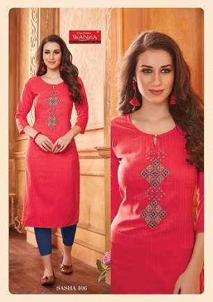 Wanna Sasha Fancy Sober Look Kurtis Wholesale Catalog, Buy Full Catalog of Wanna Sasha Fancy Sober Look Kurtis At Wholesale Price