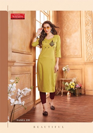 Wanna Sasha Fancy Sober Look Kurtis Wholesale Catalog, Buy Full Catalog of Wanna Sasha Fancy Sober Look Kurtis At Wholesale Price