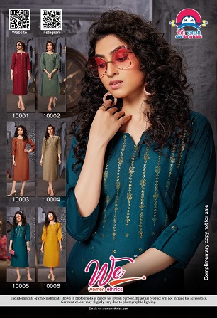 We Blend Kurtis Wholesale Catalog, Buy Full Catalog of We Blend Kurtis At Wholesale Price