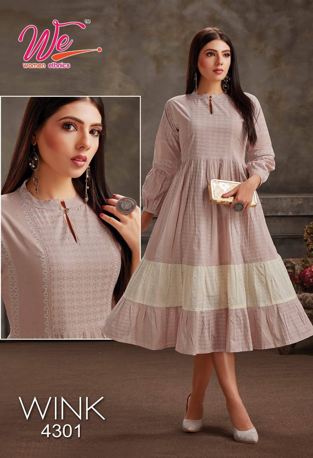 We Wink Casual Wear Kurti Catalog In Wholesale Price. Purchase Full Catalog of We Wink In Wholesale Price Online