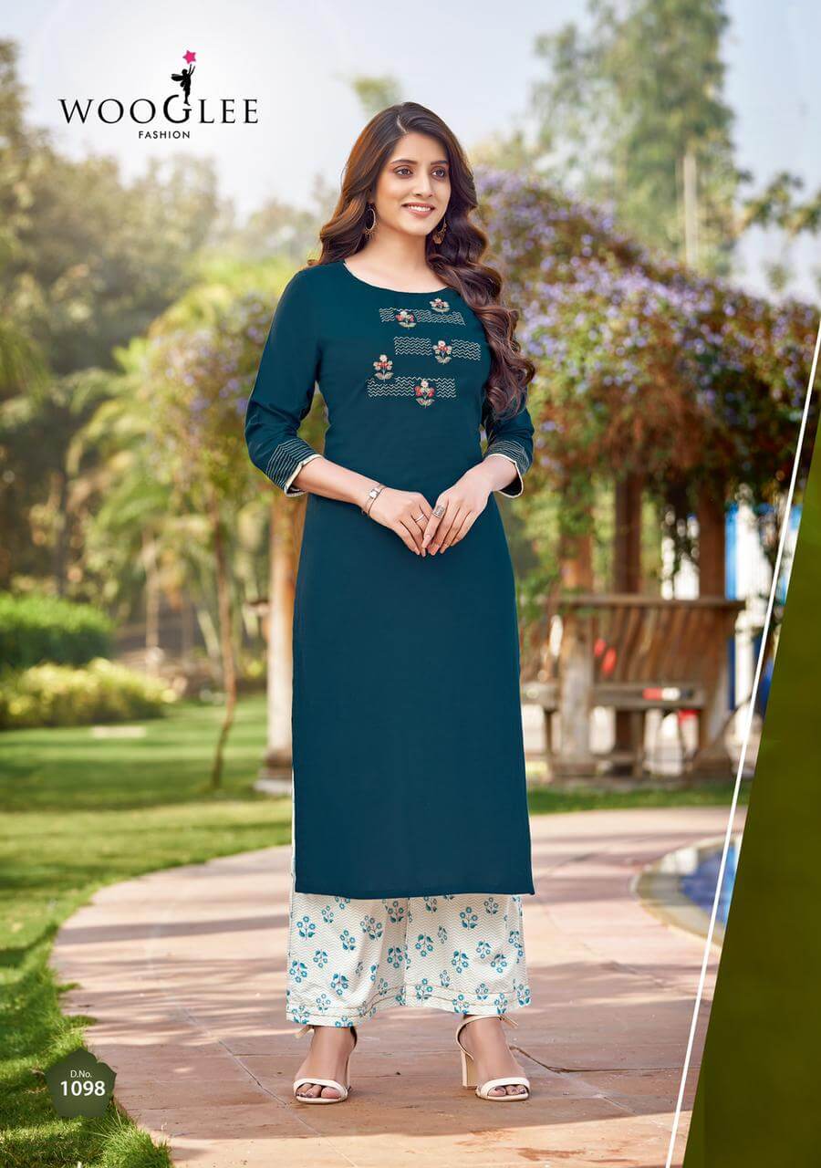 Wooglee Celebration Vol 15 Kurti With Bottom Catalog In Wholesale Price. Purchase Full Catalog of Wooglee Celebration Vol 15 In Wholesale Price Online