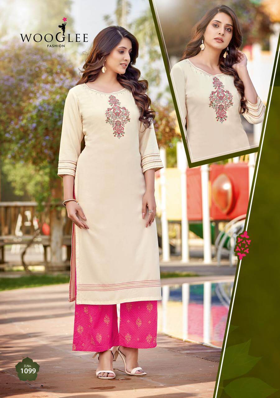 Wooglee Celebration Vol 15 Kurti With Bottom Catalog In Wholesale Price. Purchase Full Catalog of Wooglee Celebration Vol 15 In Wholesale Price Online