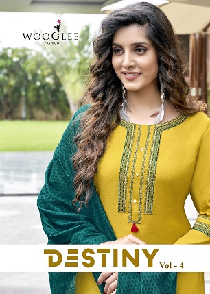 Wooglee Destiny 4 Readymade Dress Wholesale Collection