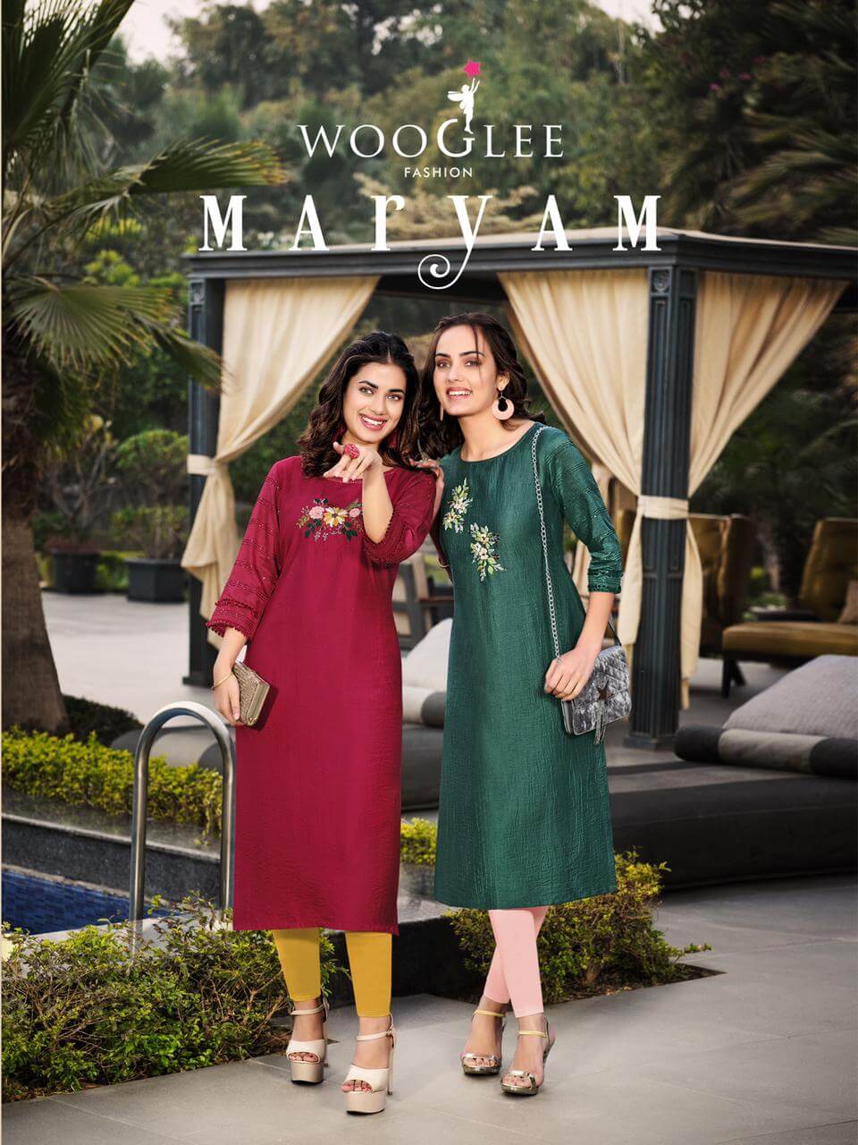 Wooglee Maryam Viscose Kurti Catalog In Wholesale Price