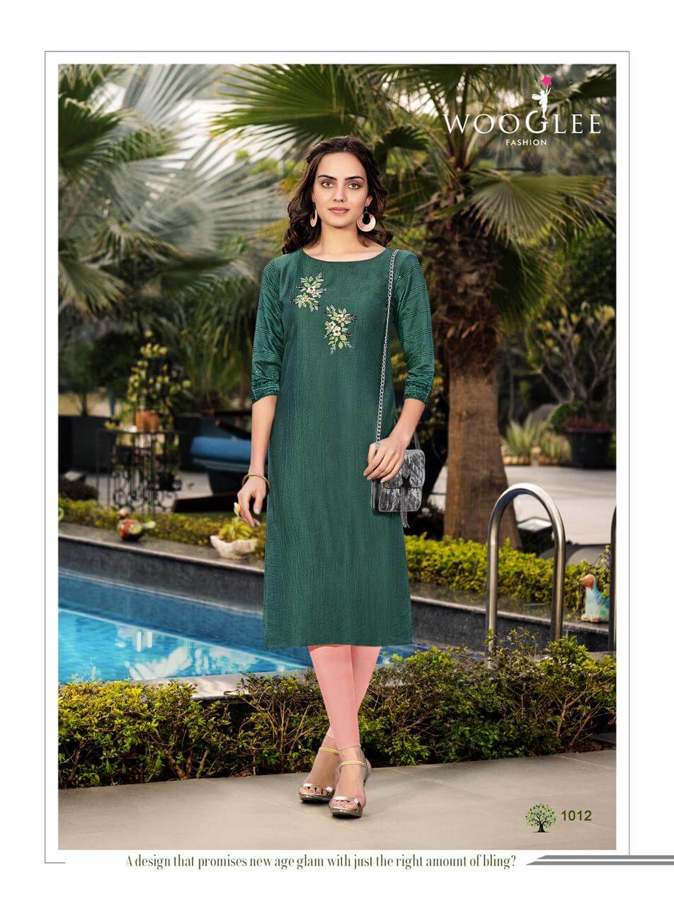 Wooglee Maryam Viscose Kurti Catalog In Wholesale Price. Purchase Full Catalog of Wooglee Maryam In Wholesale Price Online