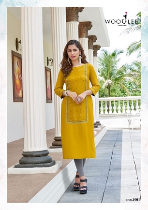 Wooglee Salonee Kurtis wholesale catalog, Buy Full catalog Of Wooglee Salonee Kurtis At wholesale Price