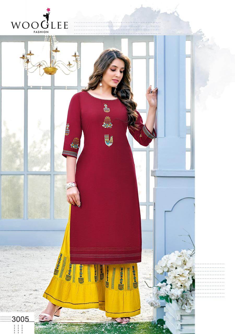 Wooglee Sunshine Kurta With Sharara Catalog In Wholesale Price, Purchase Full Catalog of Wooglee Sunshine In Wholesale Price Online