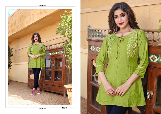 Yami Rare Western Top Wholesale Catalog Online. Yami Rare Short Tops catalog of Viscose Chanderi Fabric With Cotton Inner. Yami Fashion Rare PartyWear Western top Nine Latest Pattern Wholesale Bunch. Yami Rare Catalog Available at best wholesale price online from Surat Textile Market