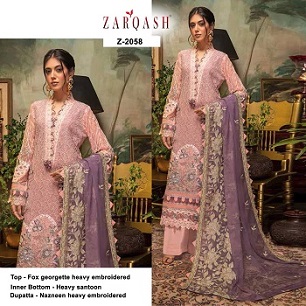 Zarqash Guzarish Dress Materils Wholesale Catalog, Buy Full Catalog of Zarqash Guzarish Dress Materils At Wholesale Price