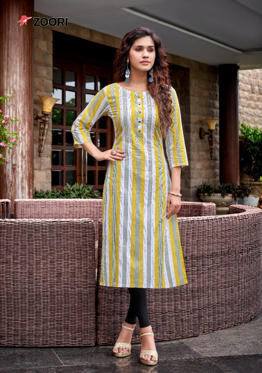 Zoori Akshara Vol 14 Rayon Print Kurti Wholesaler Catalog, Buy Full Catalog of Zoori Akshara Vol 14 Rayon Print Kurti At Wholesale Price