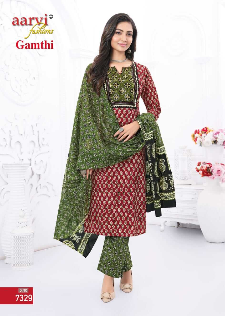 Aarvi Gamthi vol 5 Cotton Readymade Dress Catalog in Wholesale, Buy Aarvi Gamthi vol 5 Cotton Readymade Dress Catalog in Wholesale Price Online From Aarvee Creation Vadodara