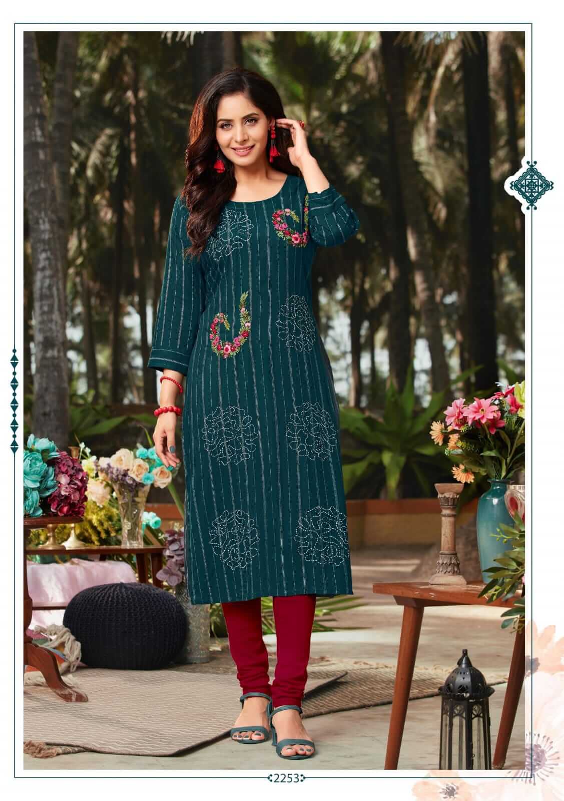 Anju Fabrics Crazy Vol 2 Kurtis Wholesale Catalog, Buy Full Catalog of Af Brand Crazy vol 2 Kurtis in Wholesale Price