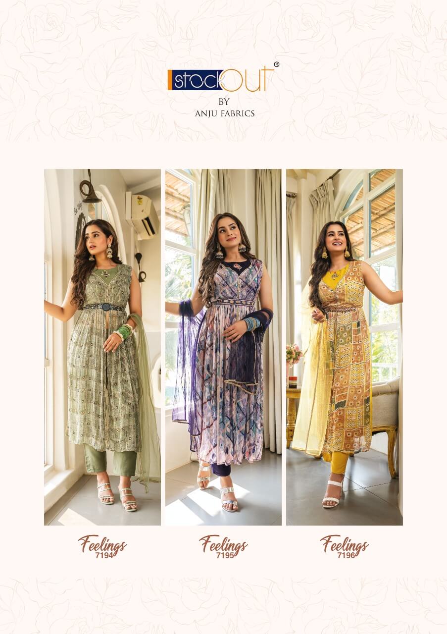 Af Feelings Designer Dress Catalog in Wholesale, Buy Af Feelings Designer Dress Catalog in Wholesale Price Online From Vadodara, Surat, Gujarat