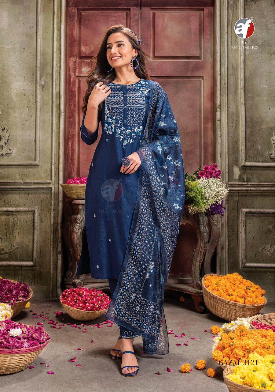 Af Gazal vol 3 Partywear Dress Catalog in Wholesale Price, Buy Af Gazal vol 3 Partywear Dress Catalog in Wholesale Price Online From Aarvee Creation