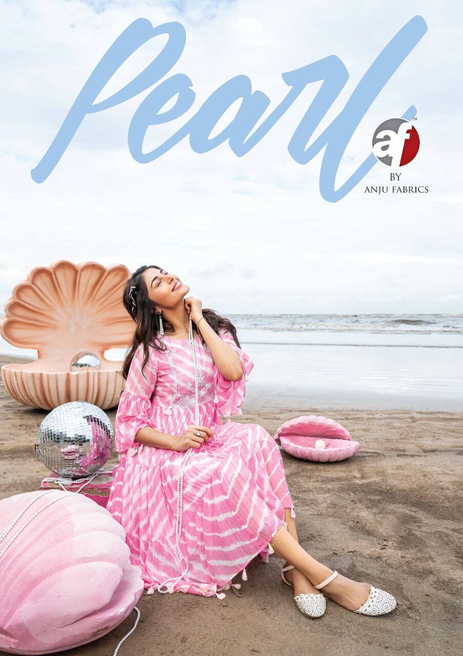 Anju Fabrics Pearl Midis Wholesale Catalog, Buy Anju Fabrics Af Brand Midi Full Catalog at Wholesale Rate 