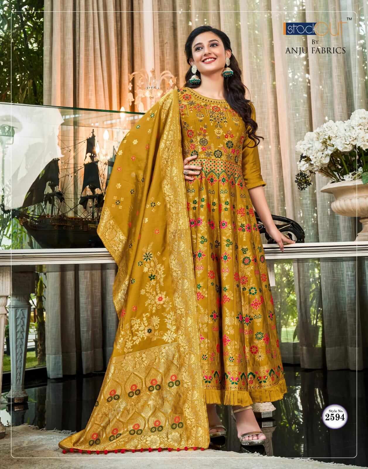 Af Phulkari Party Wear Gown with Dupatta Catalog in Wholesale, Buy Af Phulkari Party Wear Gown with Dupatta Full Catalog in Wholesale Rate Online From Aarvee Creation