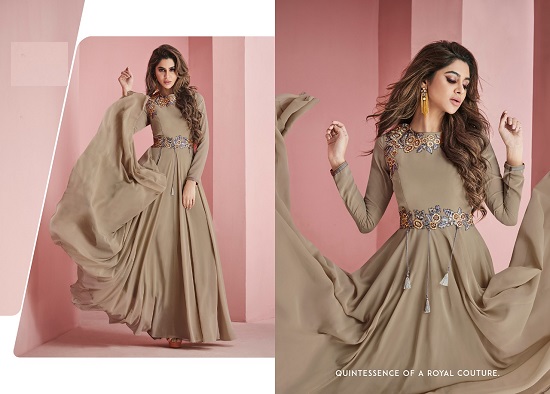 Arihant Nx Fox Georgette With Heavy Embroidery and With Heavy Crap Inner Sui Dhaaga Catalog 