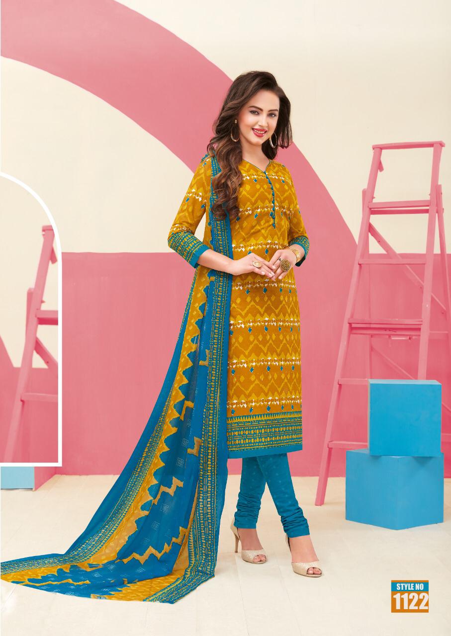 Balaji Cotton Arnika Vol 8 Top Cotton Wbottom Cotton And Chiffon Dupatta Dress Material Catalog