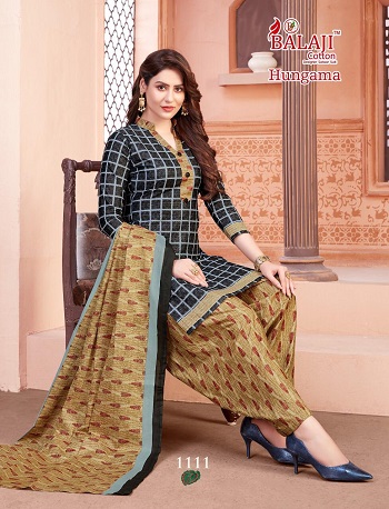 Cotton Printed Low Price Range Dress Materials Wholesale Catalogue Hungama volume 11, Purchase sixteen Pieces unstitched Ladies Dress in Wholesale Price 