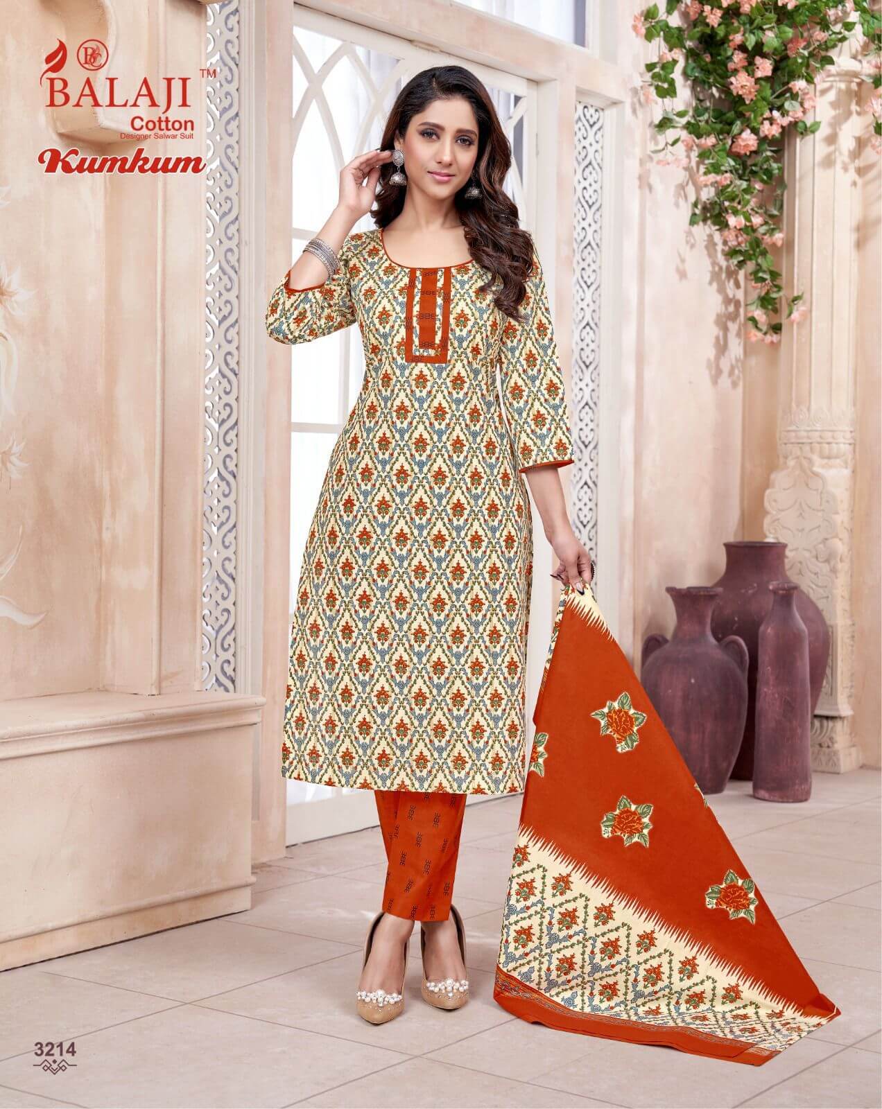 Balaji Cotton Kumkum vol 3 Readymade Dress Catalog in Wholesale Price Online, Buy Balaji Cotton Kumkum vol 3 Readymade Dress Catalog in Wholesale Price Online from Aarvee Creation