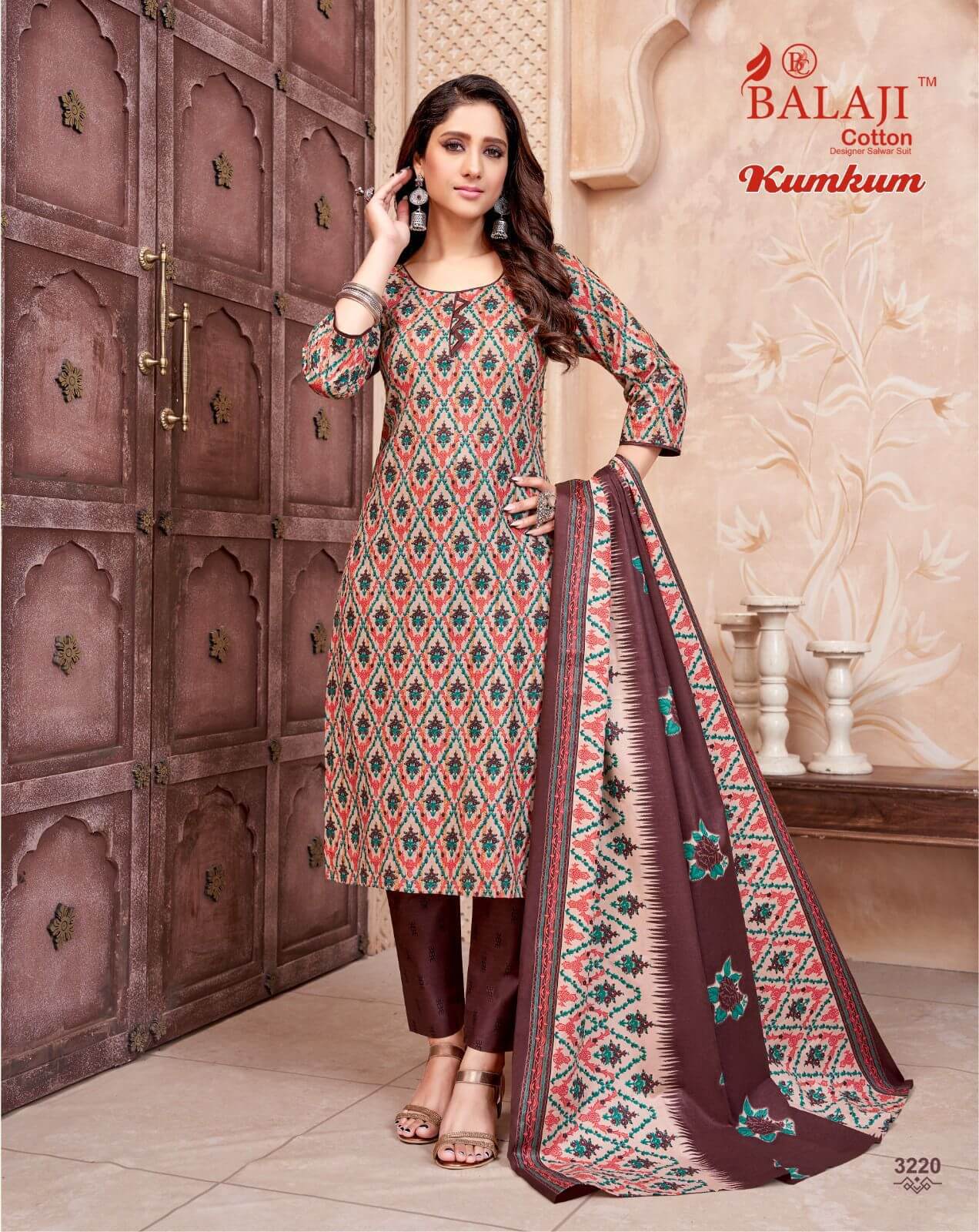 Balaji Cotton Kumkum vol 3 Readymade Dress Catalog in Wholesale Price Online, Buy Balaji Cotton Kumkum vol 3 Readymade Dress Catalog in Wholesale Price Online from Aarvee Creation