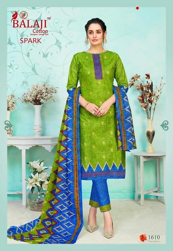 Cotton Print Wholesale Dress Material Catalog Spark vol 16 By Balaji Cotton, Shop Balaji unstitched Dress Catalogues in Bulk Price for Selling