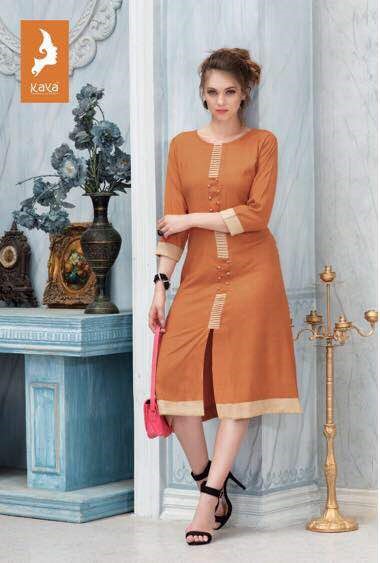 NEW STYLE BEAUTIFUL DESIGNER RAYON DOBBY HEAVY KURTIS