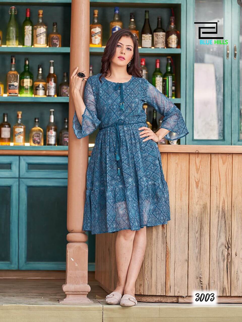 Blue Hills Charming vol 3 Georgette Short Dress Catalog, Buy Blue Hills Charming vol 3 Georgette Short Dress Full Catalog in Wholesale Price Online