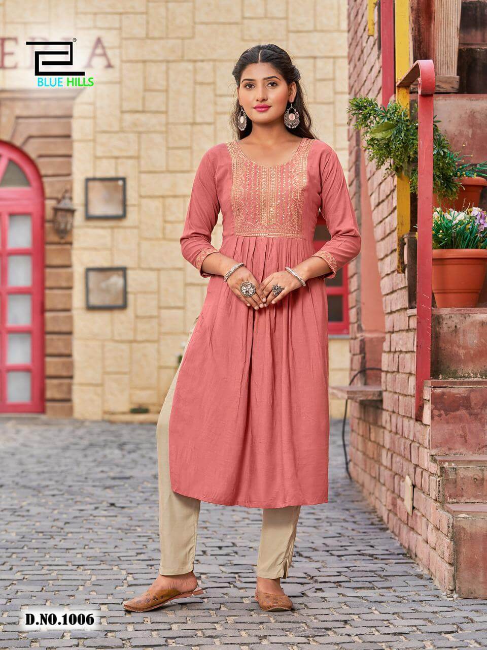 Blue Hills Classic vol 15 Nayra Cut Kurtis Catalog in Wholesale, Buy Blue Hills Classic vol 15 Nayra Cut Kurtis Full Catalog in Wholesale Price Online From Vadodara, Surat, Ahmedabad