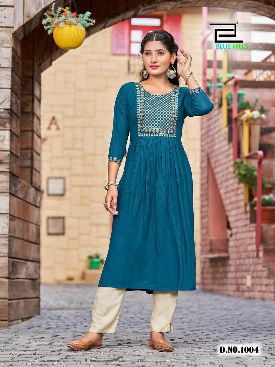 Blue Hills Classic vol 15 Nayra Cut Kurtis Catalog in Wholesale, Buy Blue Hills Classic vol 15 Nayra Cut Kurtis Full Catalog in Wholesale Price Online From Vadodara, Surat, Ahmedabad