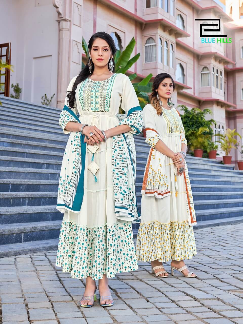 Blue Hills Colors vol 3 Kurti with Dupatta Set Catalog in Wholesale, Buy Blue Hills Colors vol 3 Kurti with Dupatta Set Full Catalog in Wholesale Price Online From Vadodara, Gujarat