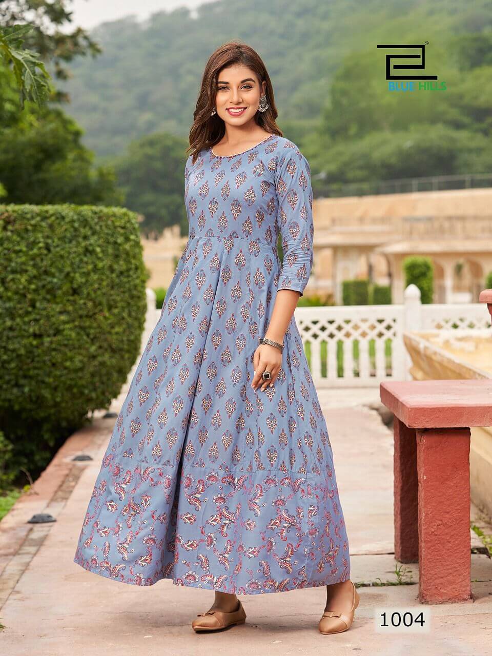 Blue Hills Rani vol 1 Anarkali Gown Catalog, Buy Blue Hills Rani Vol 1 Anarkali Gown Full Catalog at Wholesale Price Online